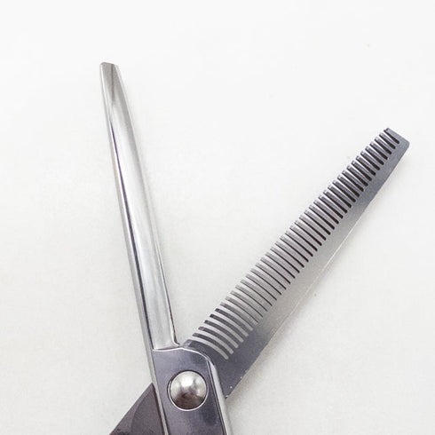 【ハヤシシザーズ ハヤシシザーHAYASHI SCISSORS】 メガネ シザー セニング 美容ハサミ すきばさみ 美容師 理容師 約10% 右利き 6インチ 中古 sc2824