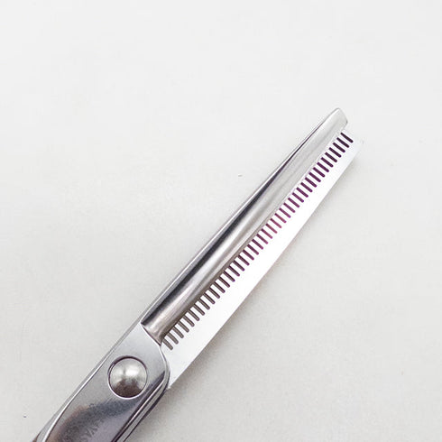 【ハヤシシザーズ ハヤシシザーHAYASHI SCISSORS】 メガネ シザー セニング 美容ハサミ すきばさみ 美容師 理容師 約10% 右利き 6インチ 中古 sc2824