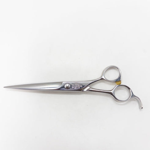 【キクボシkikuboshi菊星】鋏心 新超合金COMS鋼 シザー オフセット 理容 美容ハサミ 美容師 理容師 右利き 6.2インチ 中古 sc2827