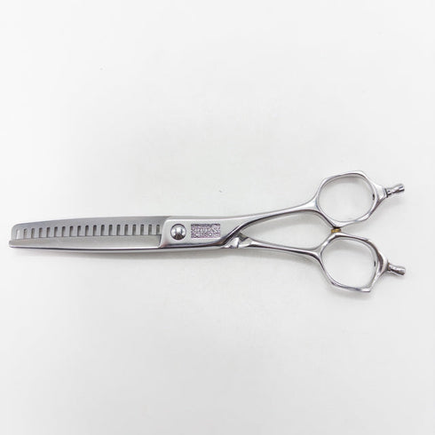 【ミズタニシザーズ ミズタニシザーMIZUTANI SCISSORS】ACRO YURAGI6 メガネ シザー セニング 美容ハサミ すきばさみ 美容師 理容師 約25~30% 右利き 6インチ 中古 sc2832