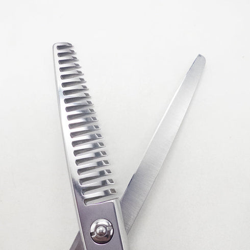 【ミズタニシザーズ ミズタニシザーMIZUTANI SCISSORS】ACRO YURAGI6 メガネ シザー セニング 美容ハサミ すきばさみ 美容師 理容師 約25~30% 右利き 6インチ 中古 sc2832