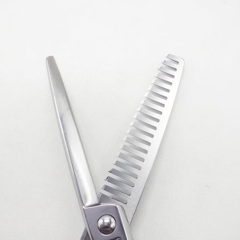 【ミズタニシザーズ ミズタニシザーMIZUTANI SCISSORS】ACRO YURAGI6 メガネ シザー セニング 美容ハサミ すきばさみ 美容師 理容師 約25~30% 右利き 6インチ 中古 sc2832