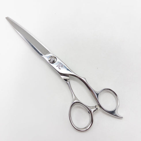 【キラシザーズ キラシザーKIRA】WRINKLEリンクル シザー オフセット 理容 美容ハサミ 美容師 理容師 右利き 6.3インチ 中古 sc2833