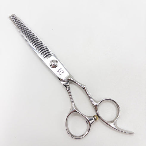 【キラシザーズ キラシザーKIRA】COLUMNカラム オフセット シザー セニング 美容ハサミ すきばさみ 美容師 理容師 約20~25% 右利き 6インチ 中古 sc2836