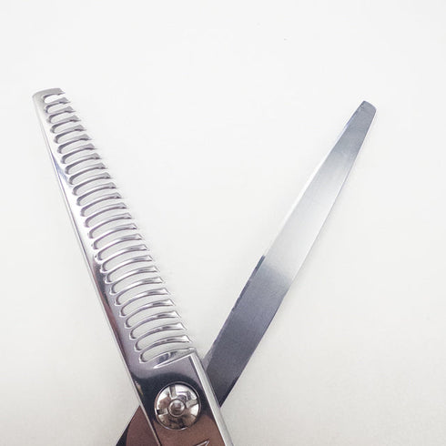 【キラシザーズ キラシザーKIRA】COLUMNカラム オフセット シザー セニング 美容ハサミ すきばさみ 美容師 理容師 約20~25% 右利き 6インチ 中古 sc2836