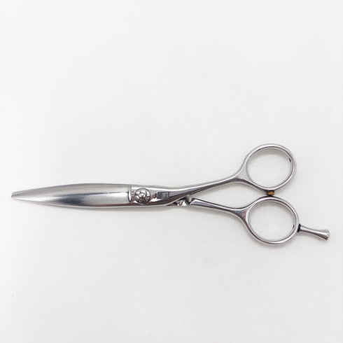 【トラックスシザーズ トラックスシザーTRACKS SCISSORS】SASA ドライカット スライド 笹刃シザー メガネ 理容 美容ハサミ 美容師 理容師 右利き 6インチ 中古 sc2838