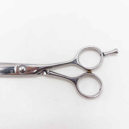 【トラックスシザーズ トラックスシザーTRACKS SCISSORS】SASA ドライカット スライド 笹刃シザー メガネ 理容 美容ハサミ 美容師 理容師 右利き 6インチ 中古 sc2838