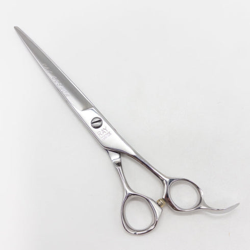 【ヒカリシザーズHIKARI光シザーHIKARI SCISSORS】RAY COSMOS135レイコスモス シザー オフセット 理容 美容ハサミ 美容師 理容師 右利き 7インチ 中古 sc2845