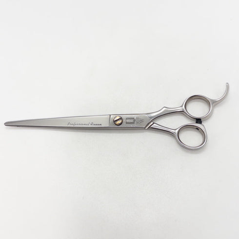 【TENYO天洋】QUEEN TENYO W シザー オフセット 理容 美容ハサミ 美容師 理容師 右利き 6.7インチ 中古 sc2847