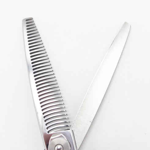 【TKO】BT-C-6035sasa オフセット シザー セニング 美容ハサミ すきばさみ 美容師 理容師 約20% 右利き 6インチ 中古 sc2850