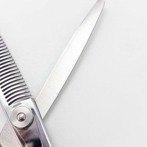 【TKO】BT-C-6035sasa オフセット シザー セニング 美容ハサミ すきばさみ 美容師 理容師 約20% 右利き 6インチ 中古 sc2850