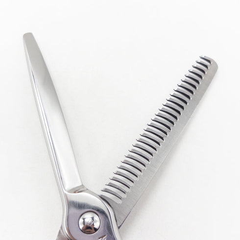 【ナルトシザーズ ナルトシザーNARUTO SCISSORS】三梳きヘネシーリスハンドS27 オフセット シザー セニング 美容ハサミ すきばさみ 美容師 理容師 約25~30% 右利き 6.2インチ 中古 sc2851