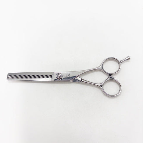 【内海ウツミUTSUMI】WT-60/35 メガネ シザー セニング 美容ハサミ すきばさみ 美容師 理容師 約20% 右利き 6インチ 中古 sc2852