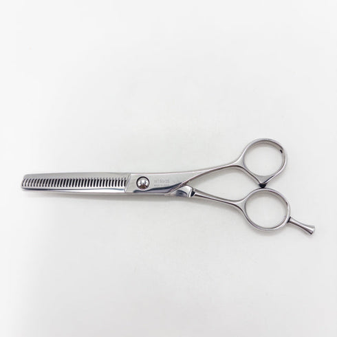 【内海ウツミUTSUMI】WT-60/35 メガネ シザー セニング 美容ハサミ すきばさみ 美容師 理容師 約20% 右利き 6インチ 中古 sc2852