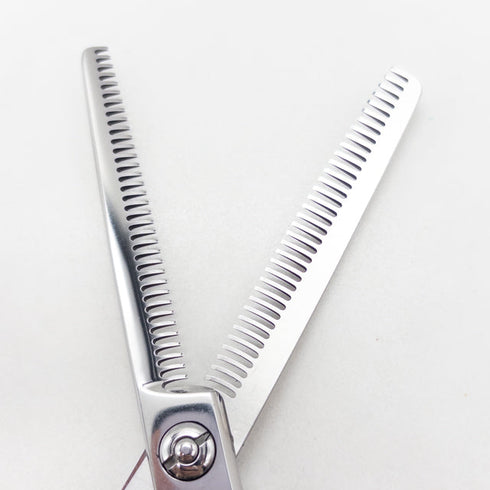 【内海ウツミUTSUMI】WT-60/35 メガネ シザー セニング 美容ハサミ すきばさみ 美容師 理容師 約20% 右利き 6インチ 中古 sc2852