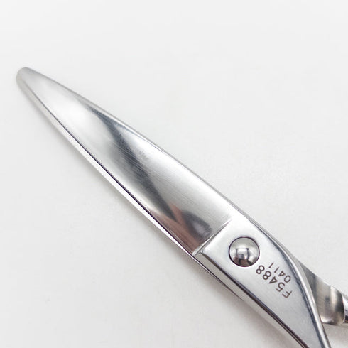 【光邦KOUHO】LEFT KWR60カーブ ドライカット シザー メガネ 理容 美容ハサミ 美容師 理容師 左利き 6インチ 中古 sc2853