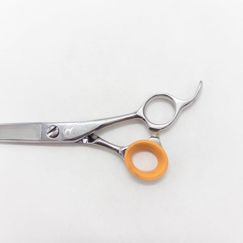 【ドッグウェルDOGWELL】DHA-66 トリミングシザー オフセット 右利き トリマー ペット 6.6インチ 中古 sc2854