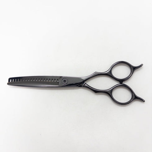 【オオカワプロシザーズ オオカワプロシザーOKAWA PRO SCISSORS】HC193 DLCコーティング メガネ シザー セニング 美容ハサミ すきばさみ 美容師 理容師 約25~30% 右利き 5.8インチ 中古 sc2859
