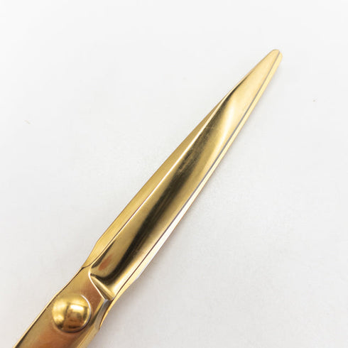 【アルファシザーas&co】SG-C チタンコーティング シザー オフセット 理容 美容ハサミ 美容師 理容師 右利き 6.5インチ 中古 sc2860