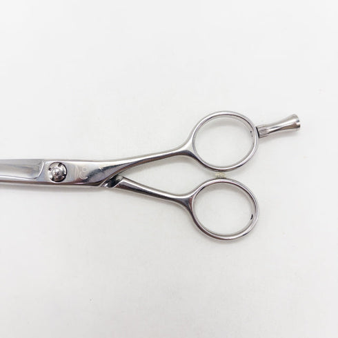 【キラシザーズ キラシザーKIRA】WISH5.5 カーブ スライド ドライカット シザー メガネ 理容 美容ハサミ 美容師 理容師 右利き 5.5インチ 中古 sc2866