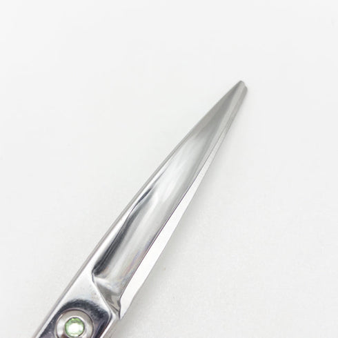 【キラシザーズ キラシザーKIRA】WISH5.5 カーブ スライド ドライカット シザー メガネ 理容 美容ハサミ 美容師 理容師 右利き 5.5インチ 中古 sc2866