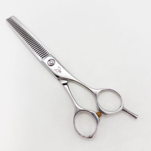 【三和技研SANWA SGK】SX-T30 メガネ シザー セニング 美容ハサミ すきばさみ 美容師 理容師 約25% 右利き 6インチ 中古 sc2869