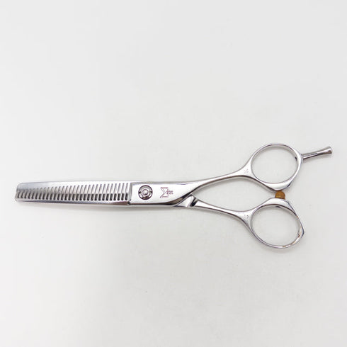 【三和技研SANWA SGK】SX-T30 メガネ シザー セニング 美容ハサミ すきばさみ 美容師 理容師 約25% 右利き 6インチ 中古 sc2869