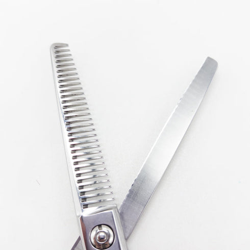 【三和技研SANWA SGK】SX-T30 メガネ シザー セニング 美容ハサミ すきばさみ 美容師 理容師 約25% 右利き 6インチ 中古 sc2869