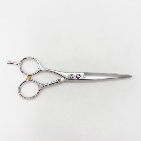 【光邦KOUHO】LEFT55 シザー メガネ 理容 美容ハサミ 美容師 理容師 左利き 5.5インチ 中古 sc2870