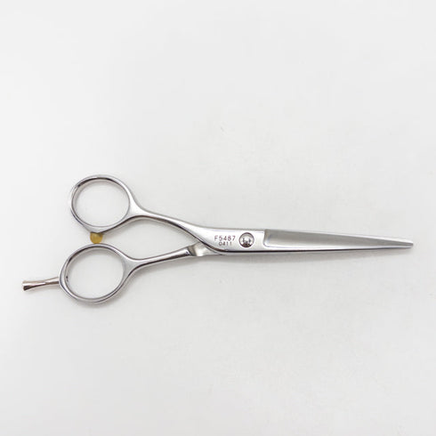 【光邦KOUHO】LEFT55 シザー メガネ 理容 美容ハサミ 美容師 理容師 左利き 5.5インチ 中古 sc2870