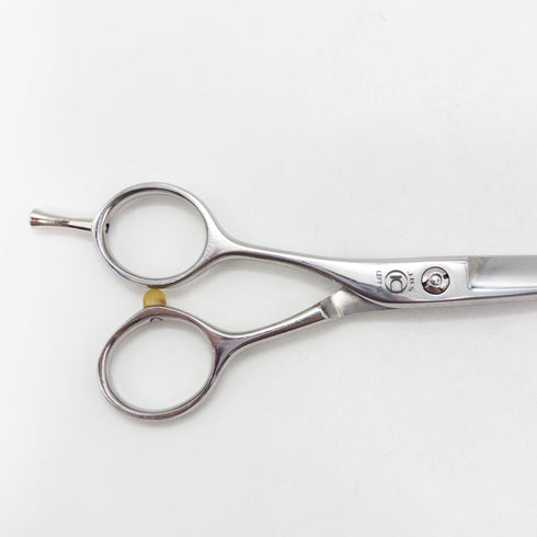 【光邦KOUHO】LEFT55 シザー メガネ 理容 美容ハサミ 美容師 理容師 左利き 5.5インチ 中古 sc2870