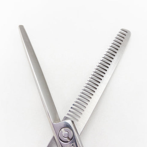 美品【ミズタニシザーズ ミズタニシザーMIZUTANI SCISSORS】Fit THINNING 30 オフセット シザー セニング 美容ハサミ すきばさみ 美容師 理容師 約30% 右利き 5.7インチ 中古 sc2872