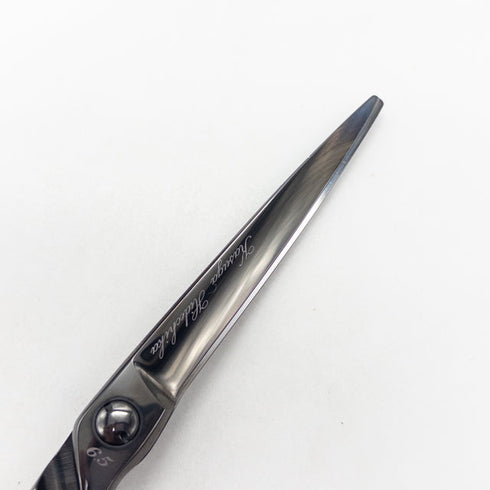 【マック シザーBMAC】FC-65K 片剣刃 シザー オフセット 理容 美容ハサミ 美容師 理容師 右利き 6.5インチ 中古 sc2873