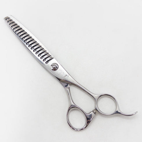 美品【Bulldogブルドッグ】BLN-19L トリミングシザー 右利き セニング トリマー ペット 6.5インチ 中古 sc2875