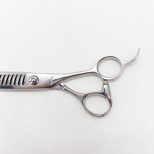 美品【Bulldogブルドッグ】BLN-19L トリミングシザー 右利き セニング トリマー ペット 6.5インチ 中古 sc2875