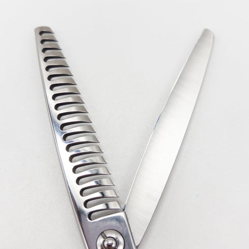 美品【Bulldogブルドッグ】BLN-19L トリミングシザー 右利き セニング トリマー ペット 6.5インチ 中古 sc2875