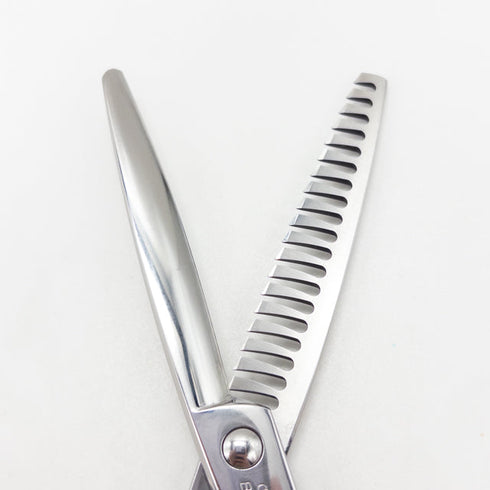 美品【Bulldogブルドッグ】BLN-19L トリミングシザー 右利き セニング トリマー ペット 6.5インチ 中古 sc2875