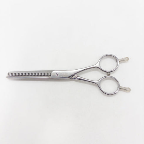 【ヒカリシザーズHIKARI光シザーHIKARI SCISSORS】T-30 メガネ シザー セニング 美容ハサミ すきばさみ 美容師 理容師 約30~35% 右利き 5.7インチ 中古 sc2878