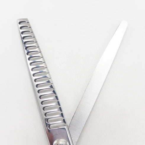 【チョッキンシザーCHOKKIN】BL-99スピードブレンディング トリミングシザー 右利き セニング トリマー ペット 6.8インチ 中古 sc2893