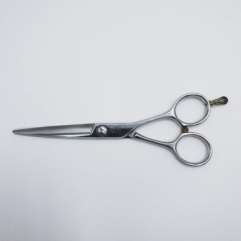 【ヒカリシザーズHIKARI光シザーHIKARI SCISSORS】E-5.5 シザー メガネ 理容 美容ハサミ 美容師 理容師 右利き 5.5インチ 中古 sc292