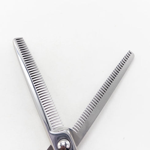 新品未使用【内海ウツミUTSUMI】WT60/40C 両グシ トリミングシザー 右利き セニング トリマー ペット 6インチ 中古 sc2950