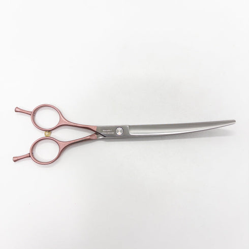 【ビアーズBEARDS】Merveille7カーブシザー トリミングシザー メガネ 左利き トリマー ペット 7インチ 中古 sc2927