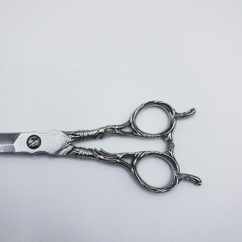 美品【ヒカリシザーズHIKARI光シザーHIKARI SCISSORS】Roi COSMOSロアコスモス922 シザー メガネ 理容 美容ハサミ 美容師 理容師 右利き 6.3インチ 中古 sc293