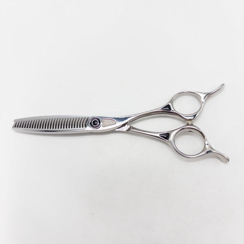 【トギノンTOGINON】サクセスダブル5.8 メガネ シザー セニング 美容ハサミ すきばさみ 美容師 理容師 約55% 右利き 5.8インチ 中古 sc2936