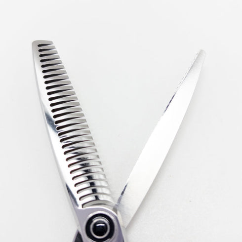 【トギノンTOGINON】サクセスダブル5.8 メガネ シザー セニング 美容ハサミ すきばさみ 美容師 理容師 約55% 右利き 5.8インチ 中古 sc2936