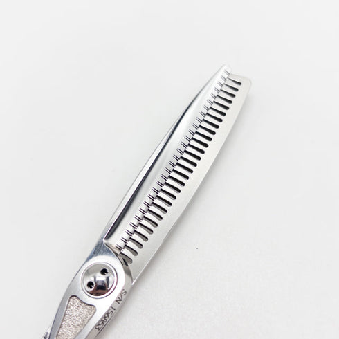 【トギノンTOGINON】サクセスダブル5.8 メガネ シザー セニング 美容ハサミ すきばさみ 美容師 理容師 約55% 右利き 5.8インチ 中古 sc2936