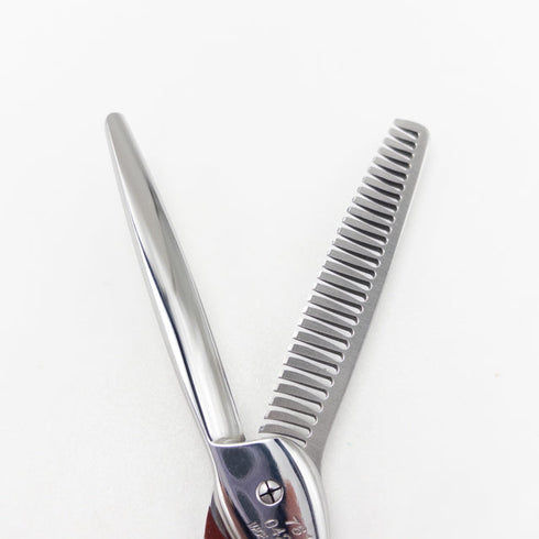 【ヒカリシザーズHIKARI光シザーHIKARI SCISSORS】c-evo 761 メガネ シザー セニング 美容ハサミ すきばさみ 美容師 理容師 約20~30% 右利き 6インチ 中古 sc2937