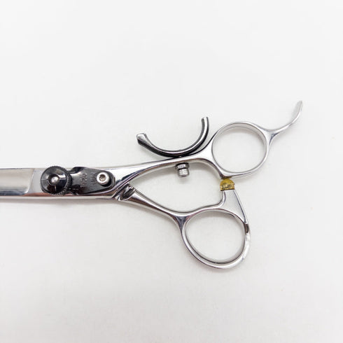 【YAGYU柳生】覇王65 シザー オフセット 理容 美容ハサミ 美容師 理容師 右利き 6.5インチ 中古 sc2939