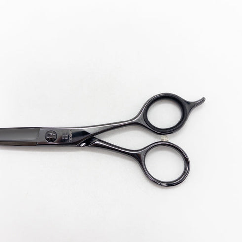 【オオカワプロシザーズ オオカワプロシザーOKAWA PRO SCISSORS】SG60 DLCコーティング シザー オフセット 理容 美容ハサミ 美容師 理容師 右利き 6インチ 中古 sc2944