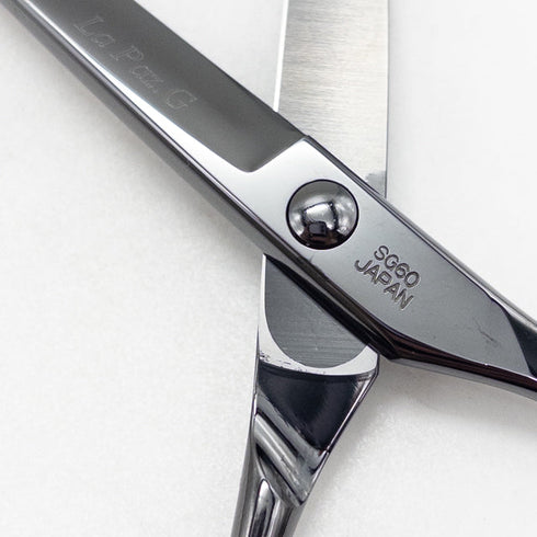 【オオカワプロシザーズ オオカワプロシザーOKAWA PRO SCISSORS】SG60 DLCコーティング シザー オフセット 理容 美容ハサミ 美容師 理容師 右利き 6インチ 中古 sc2944